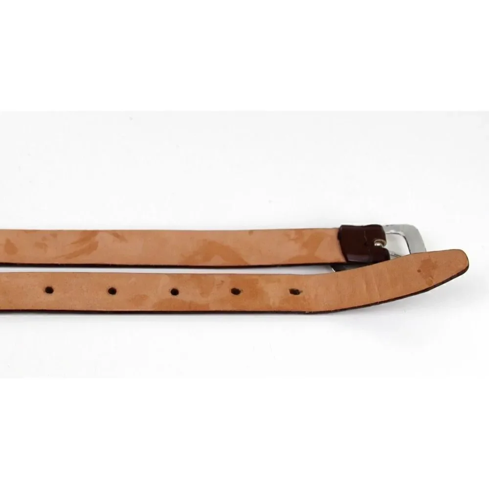 Eddie Bauer BROWN GENUINE LEATHER 3/4